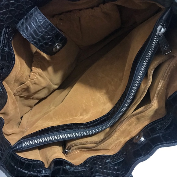 SOLD Patricia Nash Black Leather Witney Tote Handbag Purse LIKE NEW Condition - Picture 15 of 16